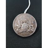 RARE CHINESE SILVER MEDAL, ENDING OF THE FIRST OPIUM WAR