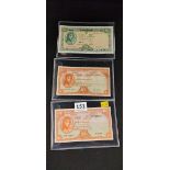 3 LADY LAVERY BANK NOTES