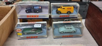 6 BOXED MODEL DINKYS