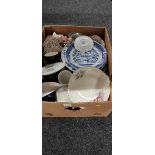 BOX LOT OF CHINA ETC