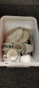 BOX OF MIXED CHINA