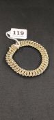 14 CARAT GOLD BRACELET 22 GMS