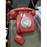 VINTAGE RED TELEPHONE