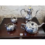 EPNS 4 PIECE TEASET