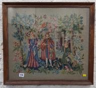 LARGE VICTORIAN TAPESTRY