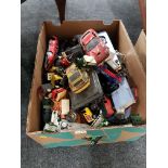 BOX LOT OF MODEL CARS