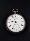 SILVER POCKET WATCH