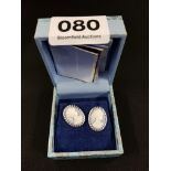 NEWBRIDGE DESIGNER CAMEO EARRINGS