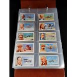 ALBUM OF CIGARETTE CARDS 5 COMPLETE + 2 OTHERS