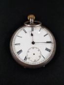 SILVER POCKET WATCH