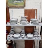 LARGE DINNER SERVICE BY CHURCHILL APPROX 100 PIECES