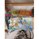 3 'THE FABULOUS FURRY FREAK BROTHERS' COMICS