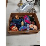 COLLECTION ANTIQUE HANDMADE PAPERMACHE PUPPETS