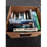 BOX OF ASSORTED BOOKS