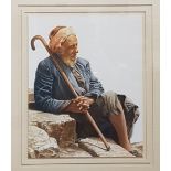 WATERCOLOUR CONTEMPLATION - J GRAY