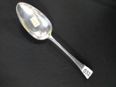 GEORGIAN SILVER SPOON LONDON 1796 - 69 GRAMS