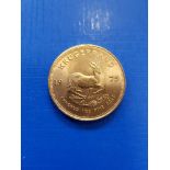 1975 KRUGGERAND GOLD COIN