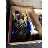 BOX LOT OF MODEL CARS