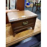 MINIATURE MAHOGANY CHEST