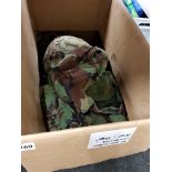 BOX LOT OF MILITARY ITEMS