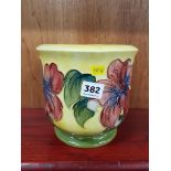 MOORCROFT BOWL SIGNED 16.5CMS