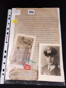 THIRD REICH EPHEMERA INCLUDES STAMPS AND BANK NOTES
