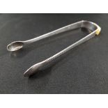 PAIR OF SILVER GEORGIAN SUGAR TONGS 30 GMS