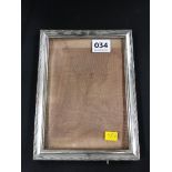 ANTIQUE SILVER PHOTO FRAME