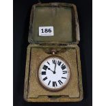 ANTIQUE TRAVEL CLOCK