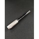 ART DECO SILVER MOUNTED CIGARETTE HOLDER