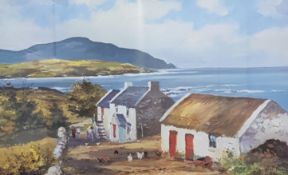 COLIN GIBSON FRAMED PRINT OF DONEGAL