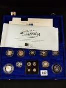 THE UK MILLENIUM SILVER COLLECTION