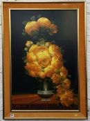 LARGE STILL LIFE OIL PAINTING