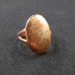 9 CARAT GOLD DRESS RING