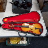 MINIATURE VIOLIN AND CASE