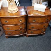 PAIR OF BEDSIDE CABINETS