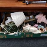 2 BOX LOTS TO INCLUDE OLD DOLLS