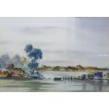 WATERCOLOUR LANDSCAPE SIGNED KERR