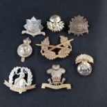 BAG OF MILITARY BADGES