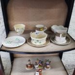 9 PIECES OF EARLY BELLEEK