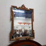 GOLD GUILDED WALL MIRROR