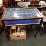 DISPLAY CABINET ON LEGS