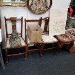 4 ANTIQUE CHAIRS