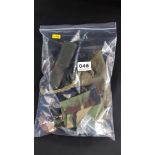 BAG OF MILITARY ITEMS TO INCLUDE SILVER