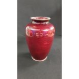 19 CENT ENAMEL VASE