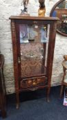 REPRODUCTION FRENCH STYLE DISPLAY CABINET