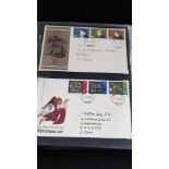 ALBUM OF FIRST DAY COVERS