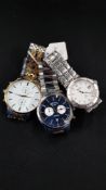 2 ROTARY AND 1 OTHER WRIST WATCHES