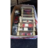 BOX OF MODELS OF YESTERYEAR CARS PLUS RARE MODELS