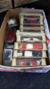 BOX OF MODELS OF YESTERYEAR CARS PLUS RARE MODELS